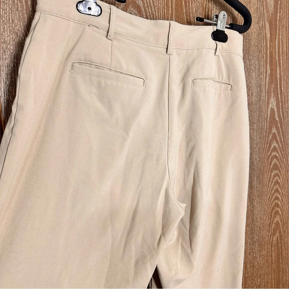 Counterparts Womens Business Casual Pants Sz 8 Tan Straight Leg Formal Work Pant - Picture 9 of 11